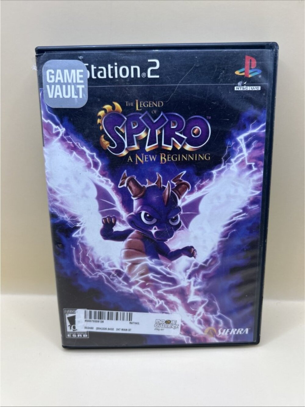 The Legend of Spyro A New Beginning Sony Playstation 2 PS2 No Manual TESTED✅